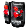 Black Euro Tail Lights J19554