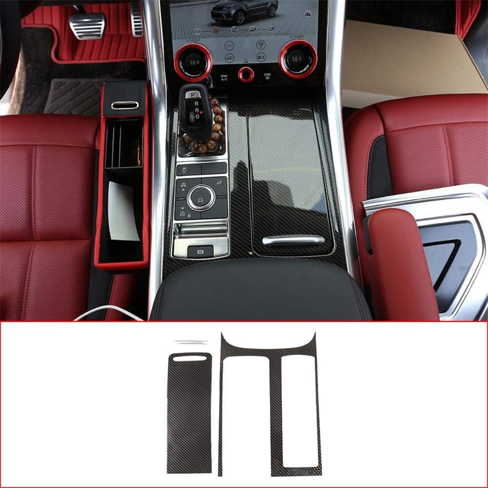 Carbon Fiber Style ABS Plastic Center Console Panel Cover Trim E2141