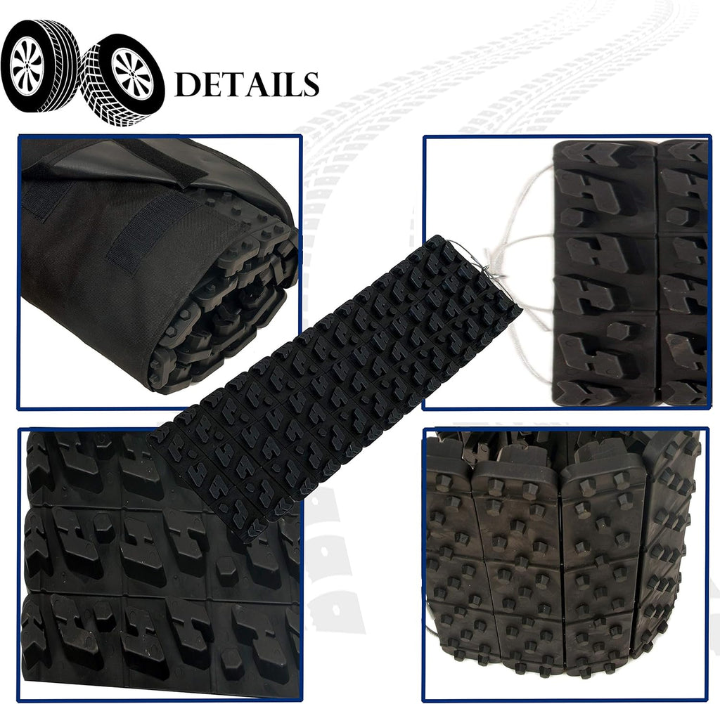 Tire Traction Mat, 39.3 Inch, Pack of 2 E92711
