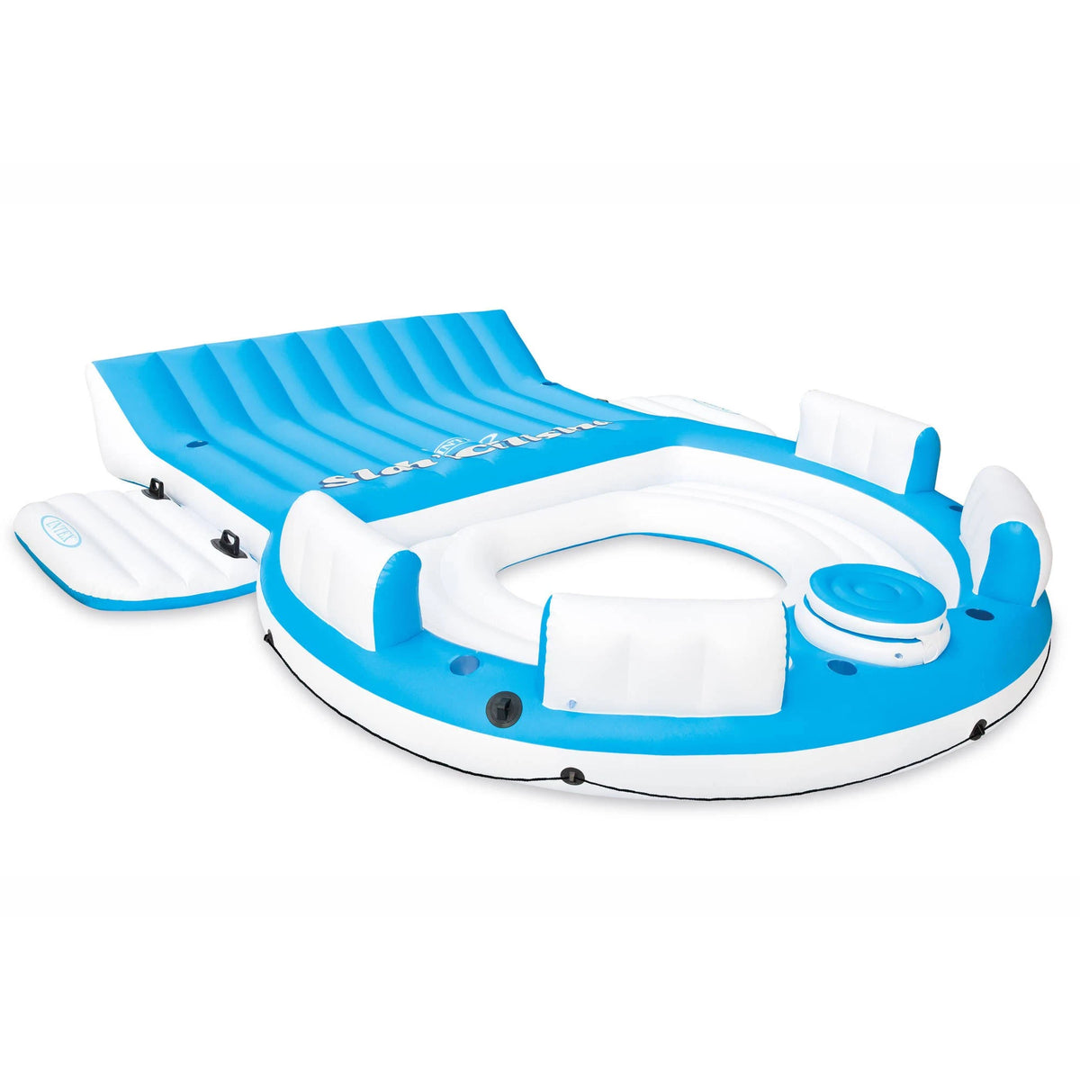 Inflatable Island Lounger 6 Person Floating Island W1360