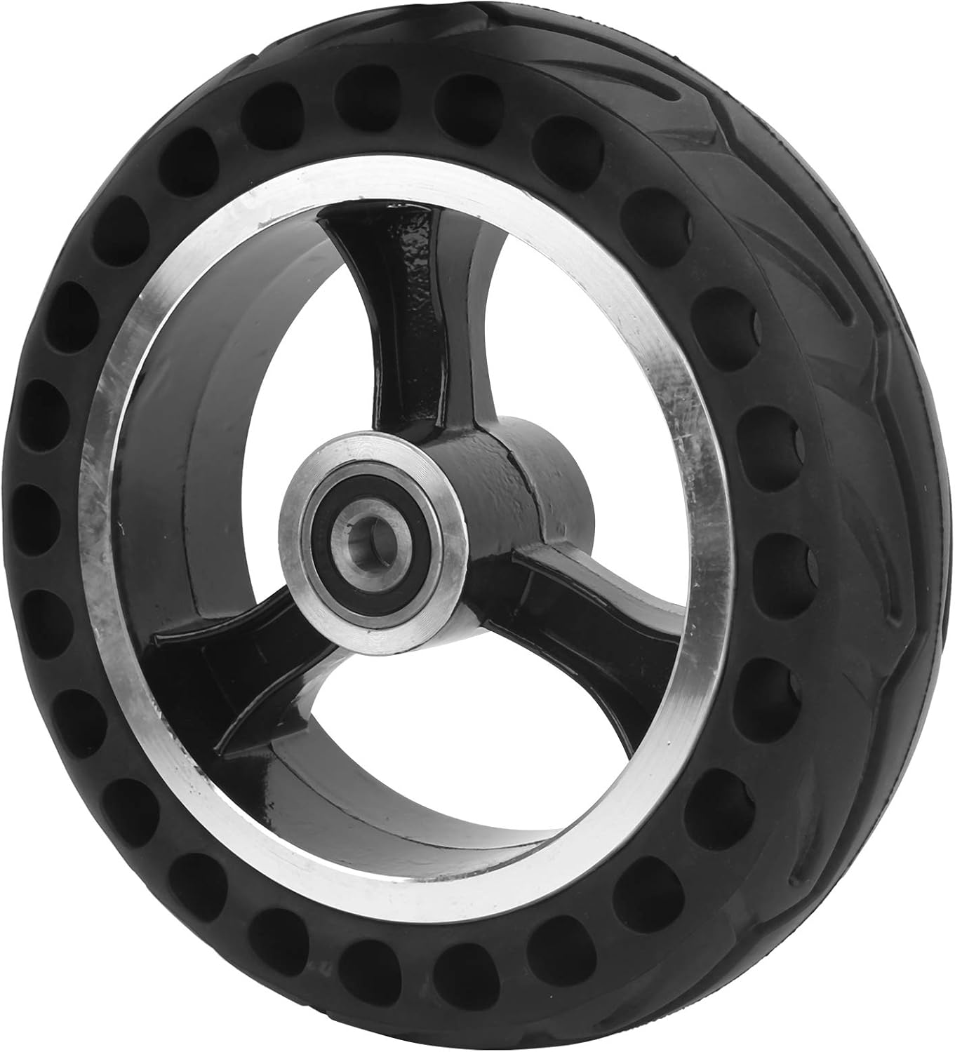 ExplosionProof Solid Rubber Scooter Tire 200x50 8inch Hub Pack of 2 N391701