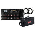 Guitar Multi-Effects Processor with Pedal Bag and 2 Guitar Cables T1356