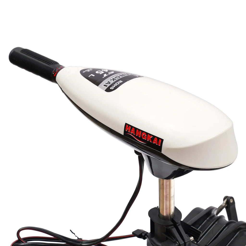 Electric Trolling Motor 45LBS Thrust 12V Boat Motor with Retractable Handle Y7557