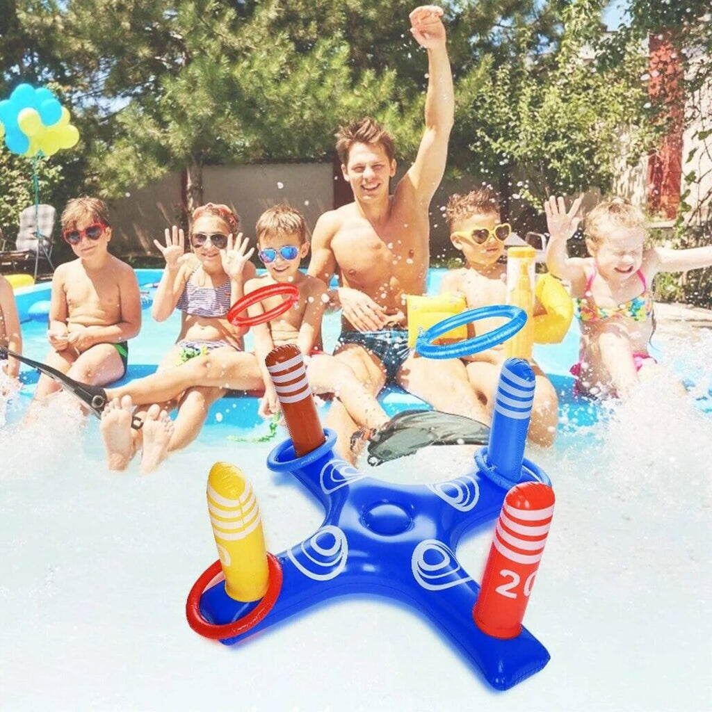 Pool Ring Toss Game with 4 Rings B2502