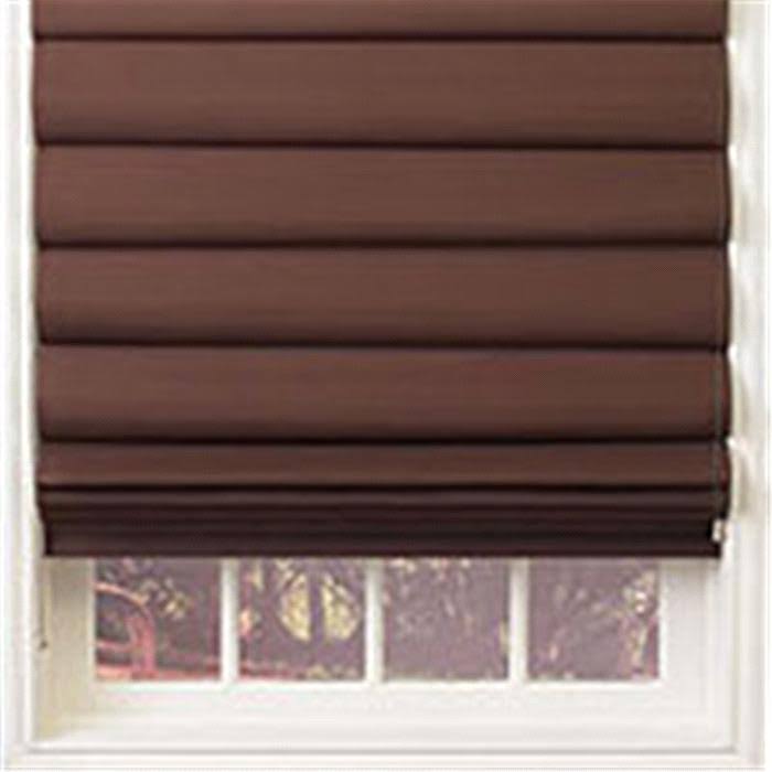 Blush Fabric Roman Shades O844760