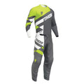 Youth Sector Checker Motocross Jersey Pant Combo Charcoal/Acid D2721