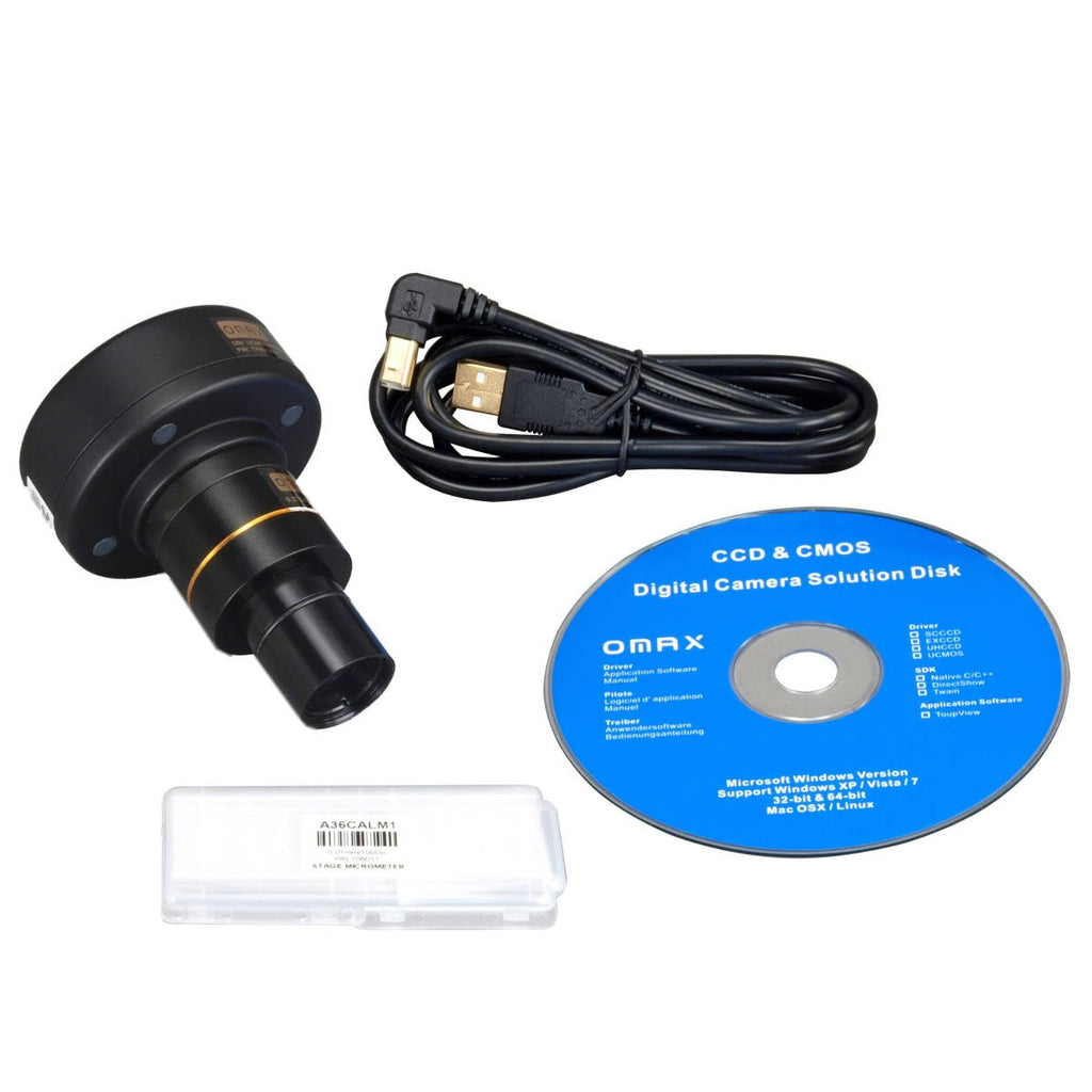40X-2000X Phase Contrast Binocular Compound LED Microscope with 5MP Camera L243491