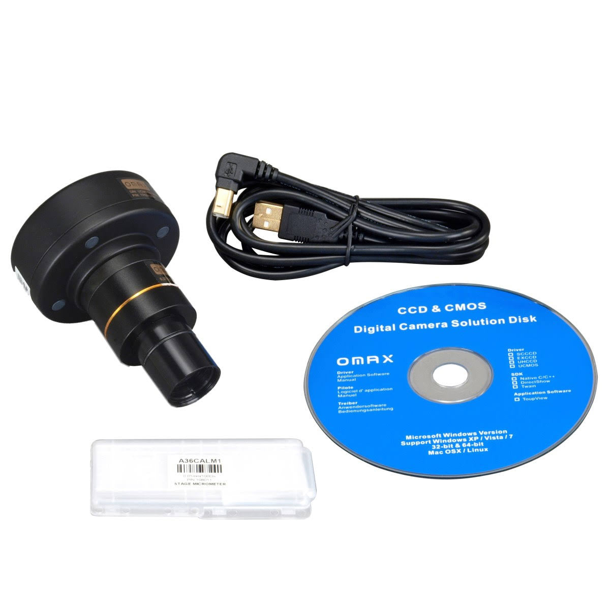 40X-2000X Phase Contrast Binocular Compound LED Microscope with 5MP Camera L243491