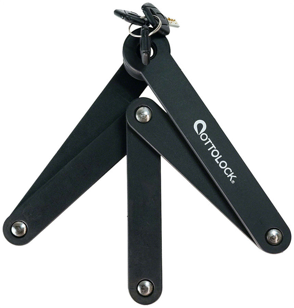 Black Folding Lock with Mount R32878