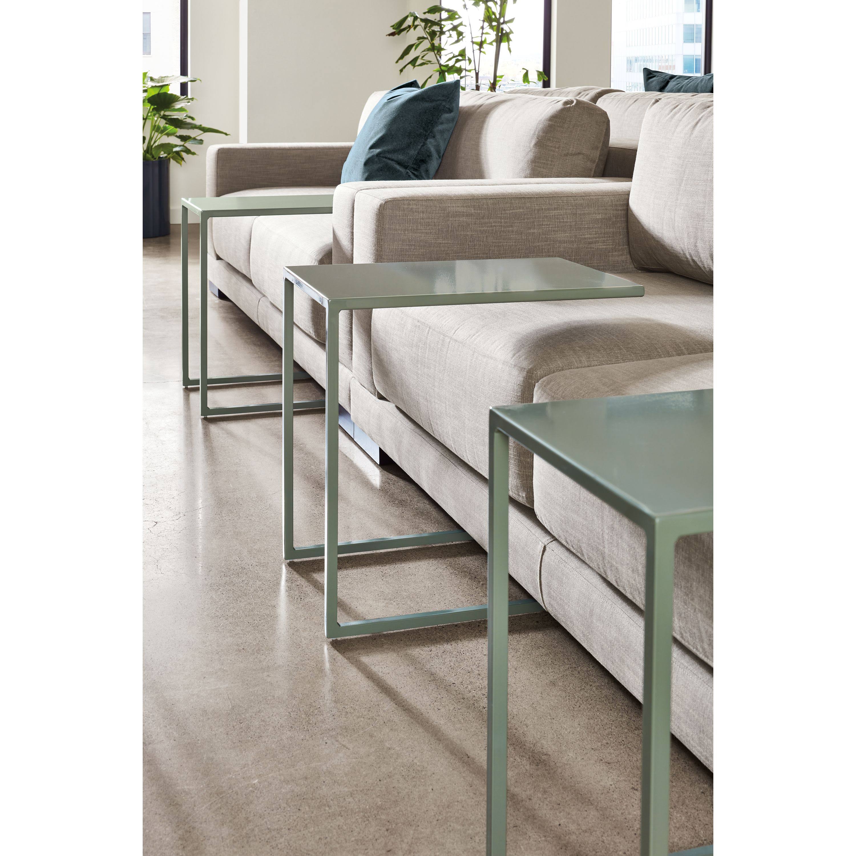 Modern Slim C-Shaped Table A571124