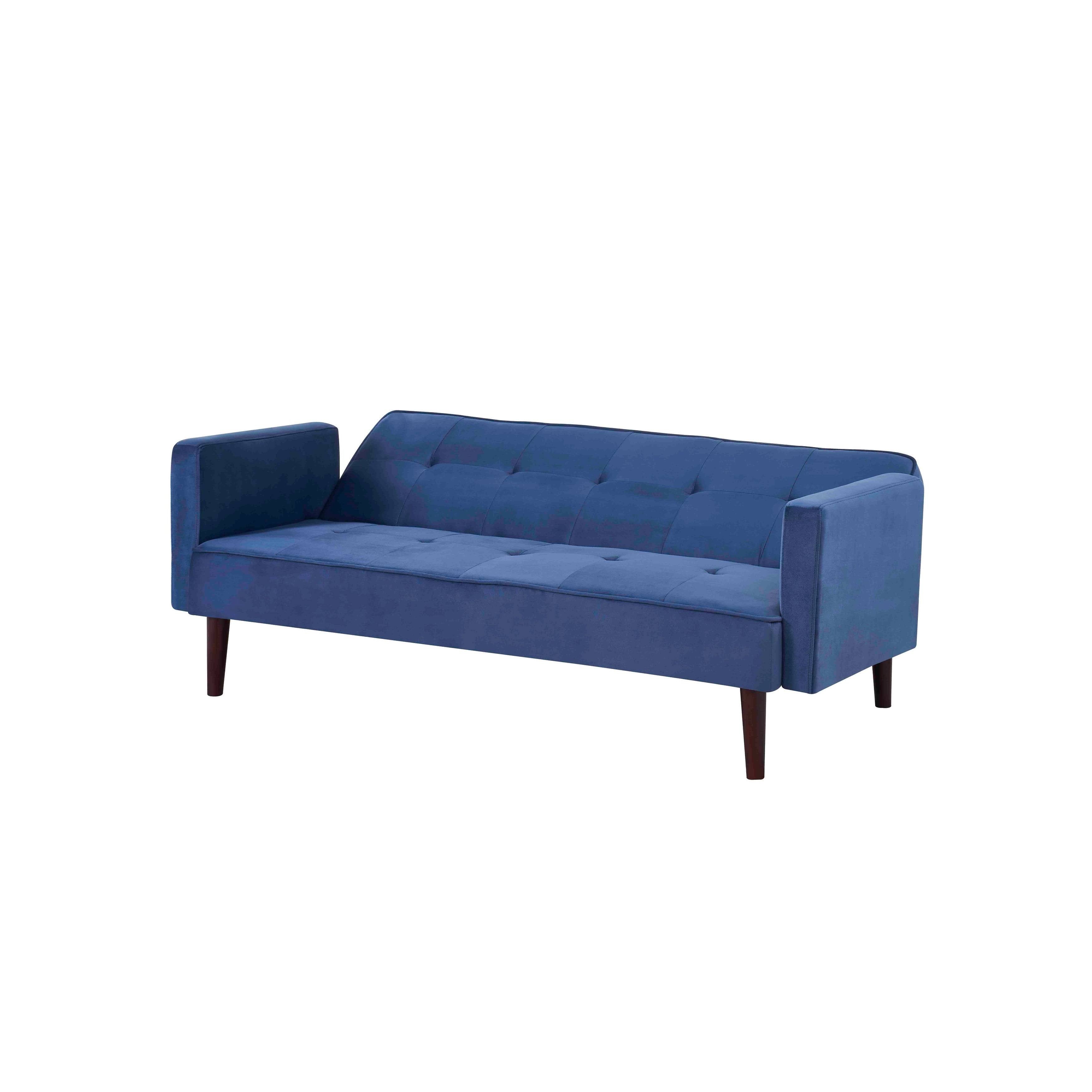 Tufted Velvet Sofa Bed Sleeper A71293