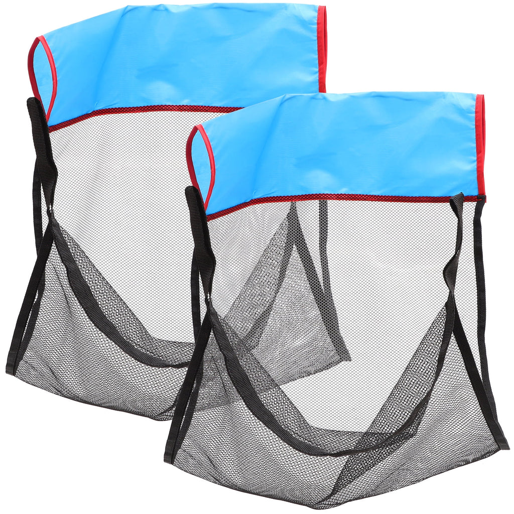 2 Pcs Swimming Pool Mesh Chair Net Bag S294010