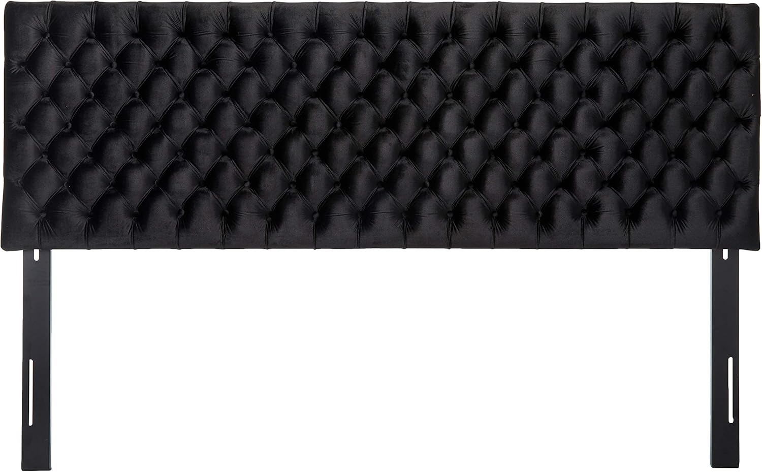 Tufted Velvet Headboard, King / Cal King, Cobalt / Black K605560