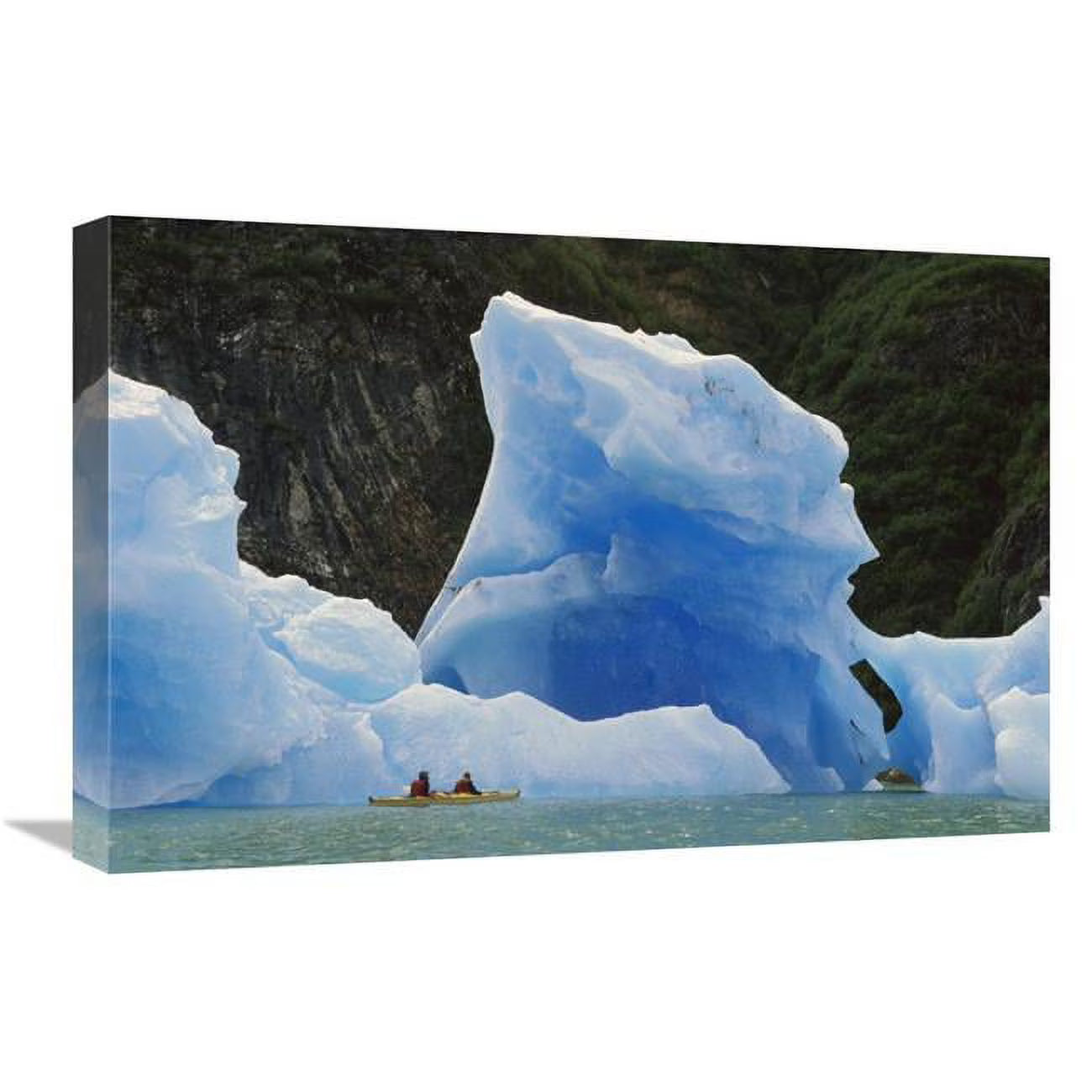 Sea Kayaking with Icebergs Art Print O2413