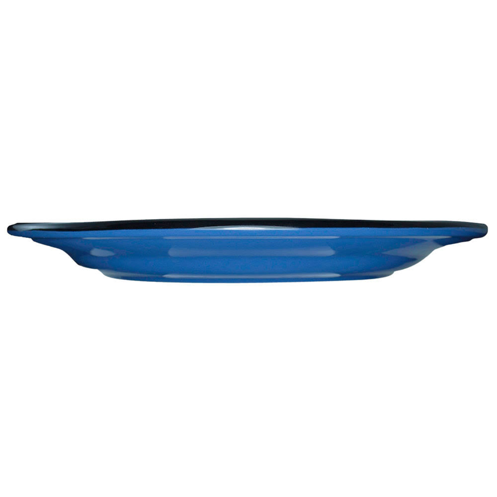 Ocean Blue Stoneware Plate - 36/Case U8179