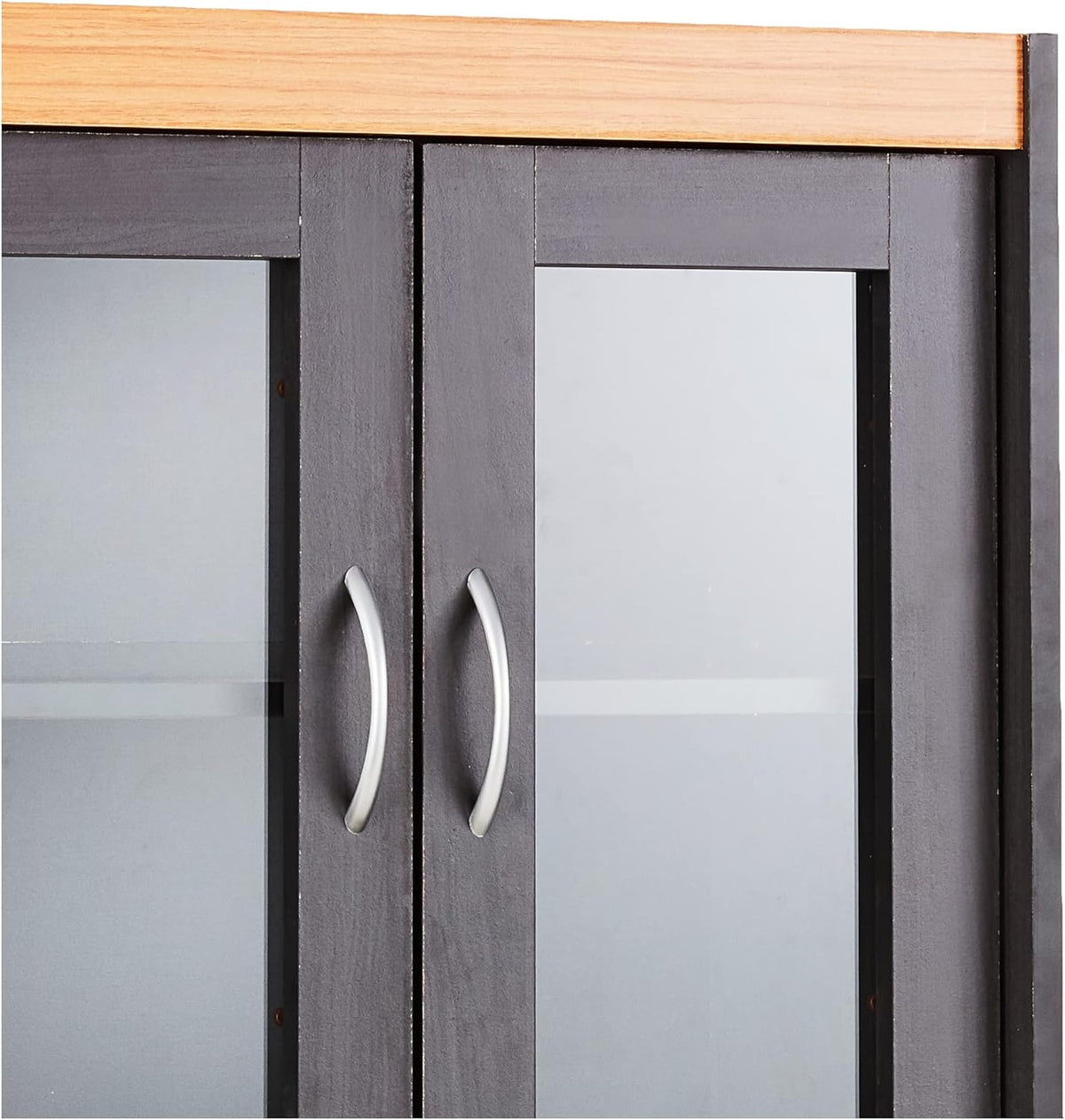 Black Beech China Cabinet J249802