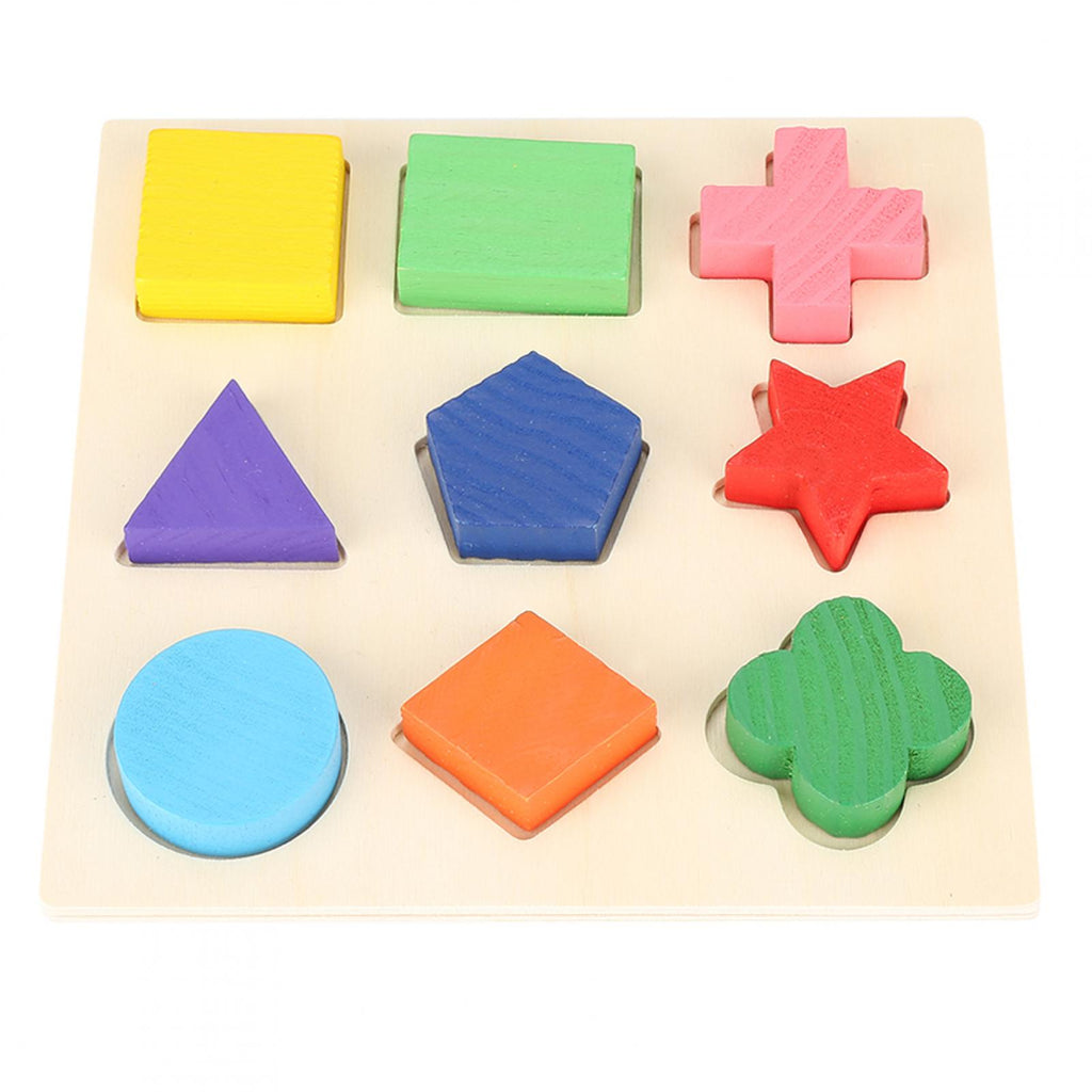 Wooden Shape Peg Puzzle Board Toy for Toddlers L1149