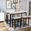 Beige 5 Piece Counter Height Dining Set H745