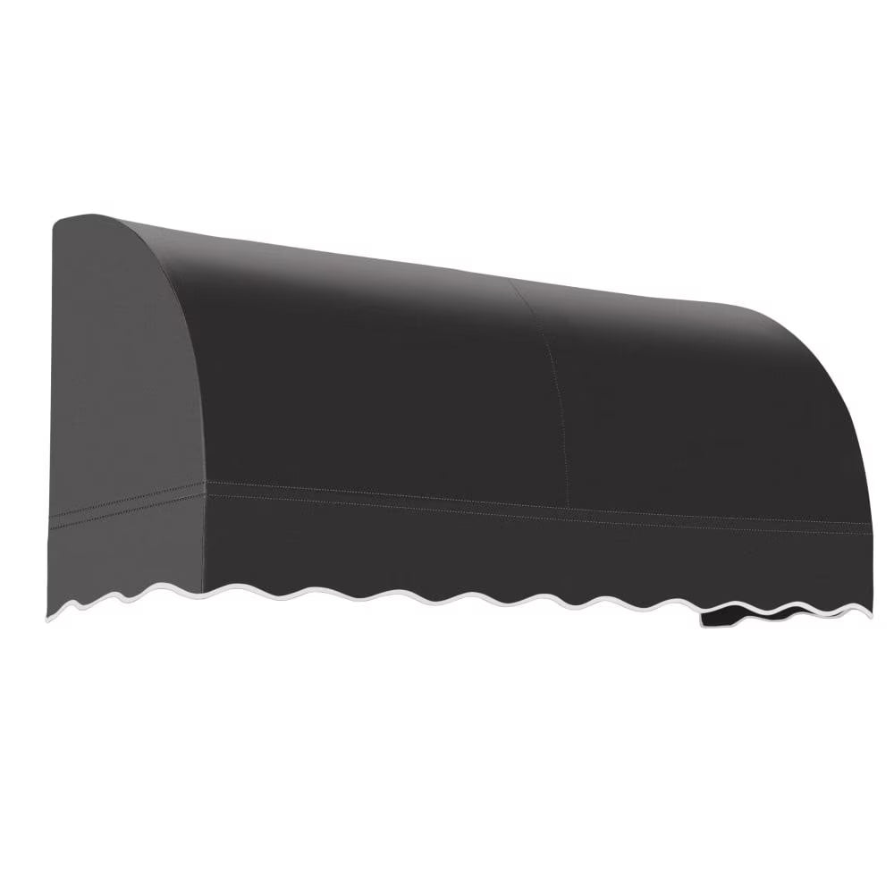 Black Acrylic Fixed Awning L4651