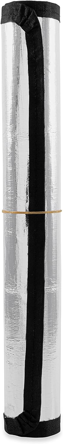 RV Light Blocking Roof Vent Shade, 16 ¼-inches (L) x 16 ¼-inches (W), Black Pack of 2 Q44752