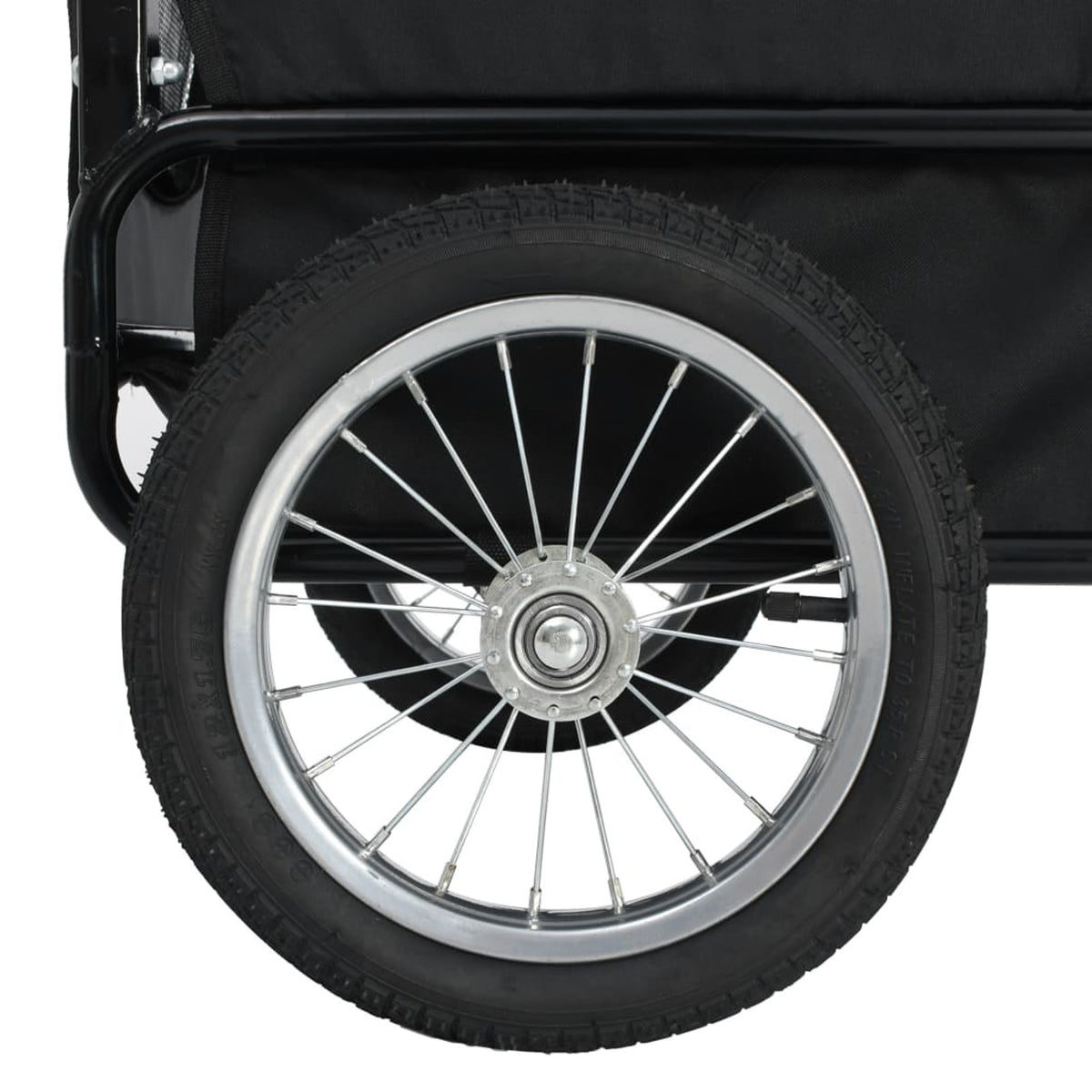 Red and Black Pet Bike Trailer Jogging Stroller Q199