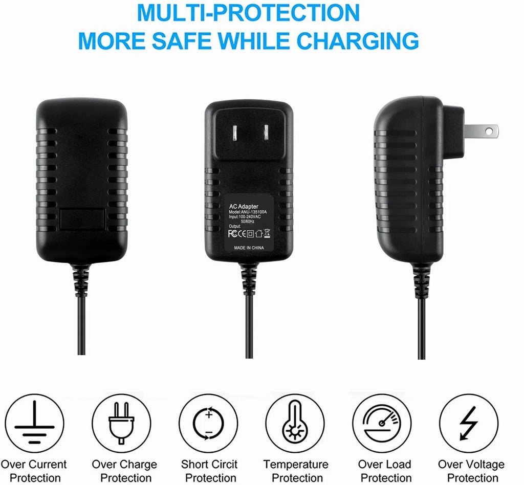 AC / DC Adapter Replacement for Stationary Bicycles Upright Bikes Power Supply I431