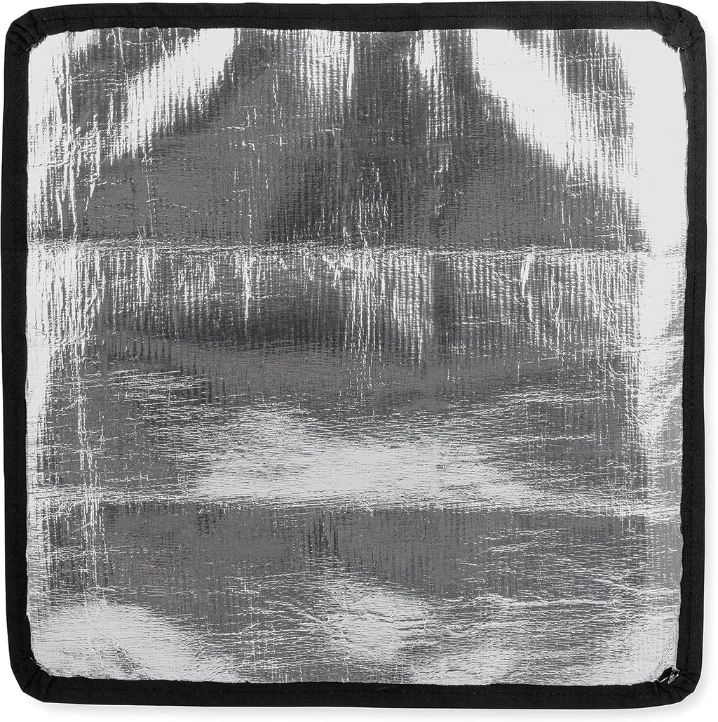 RV Light Blocking Roof Vent Shade, 16 ¼-inches (L) x 16 ¼-inches (W), Black Pack of 2 Q44752