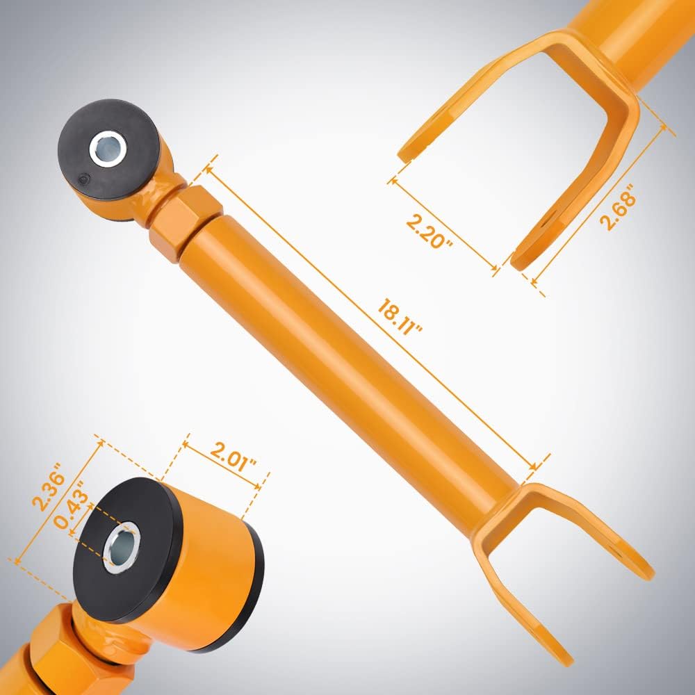 Adjustable Front Upper Control Arms Z6686