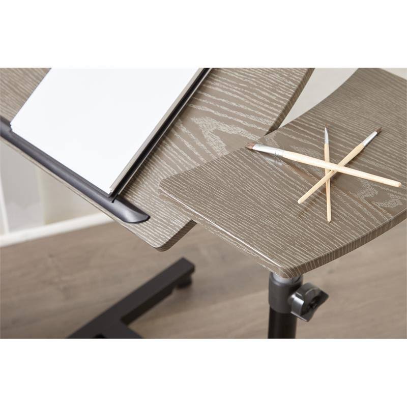 Height Adjustable MDF and Steel Reading Table B56313
