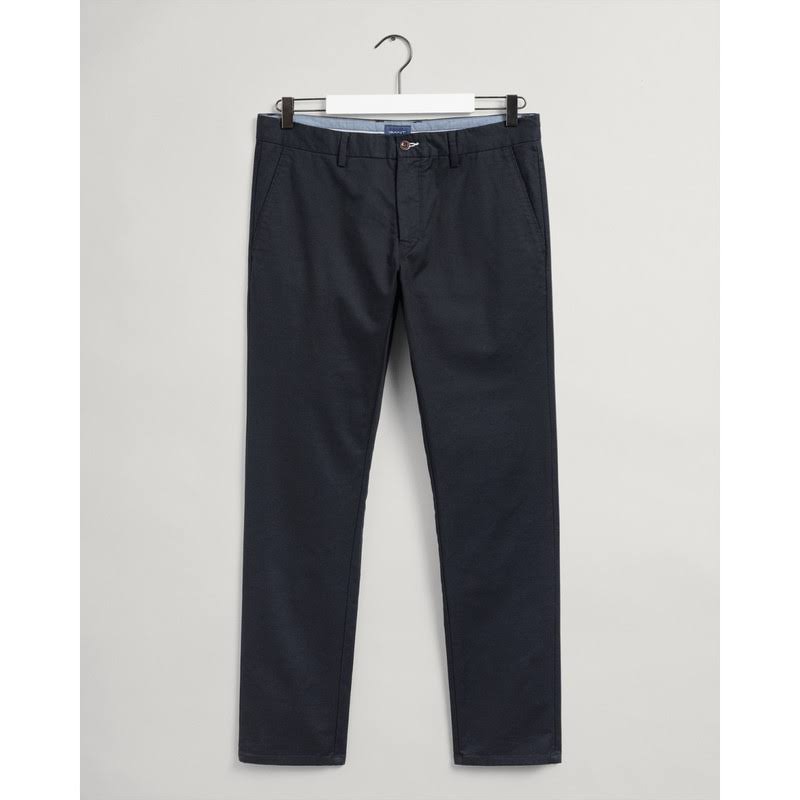 Black Regular Fit Twill Chinos K39058
