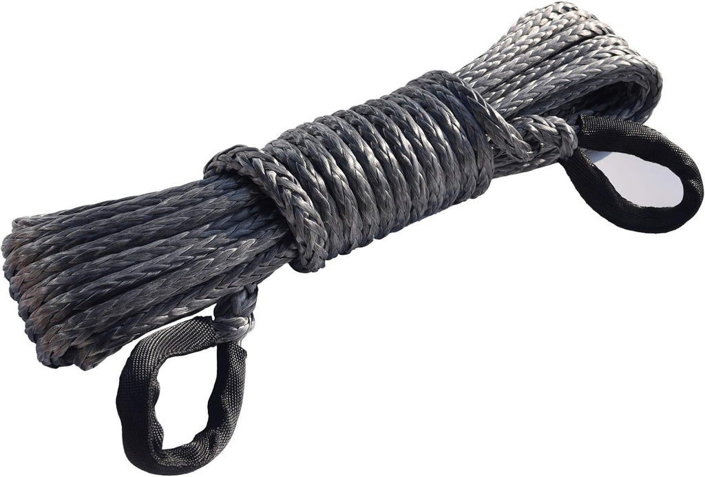 50ft 10mm Synthetic Winch Rope Extension (Orange) H905296