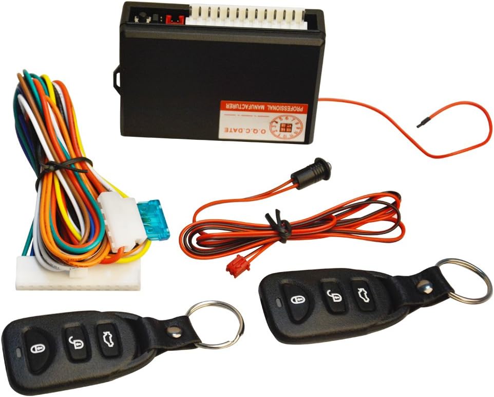 Universal Car Door Lock Keyless Entry System Remote Central Kit with Control Box G8919