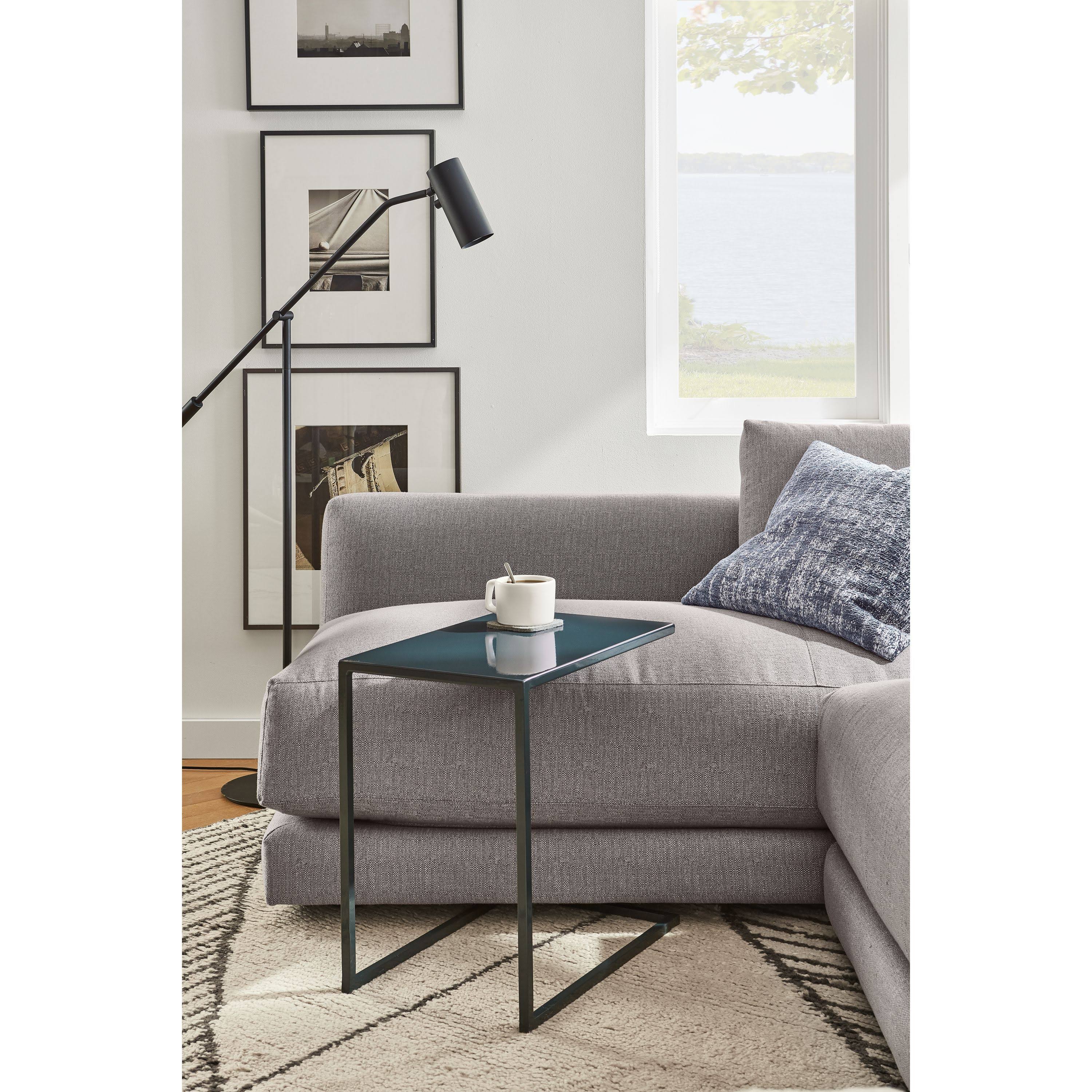 Modern Slim C-Shaped Table A571124