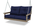 Vintage Sahara / Navy Deep Seating Swing D4632