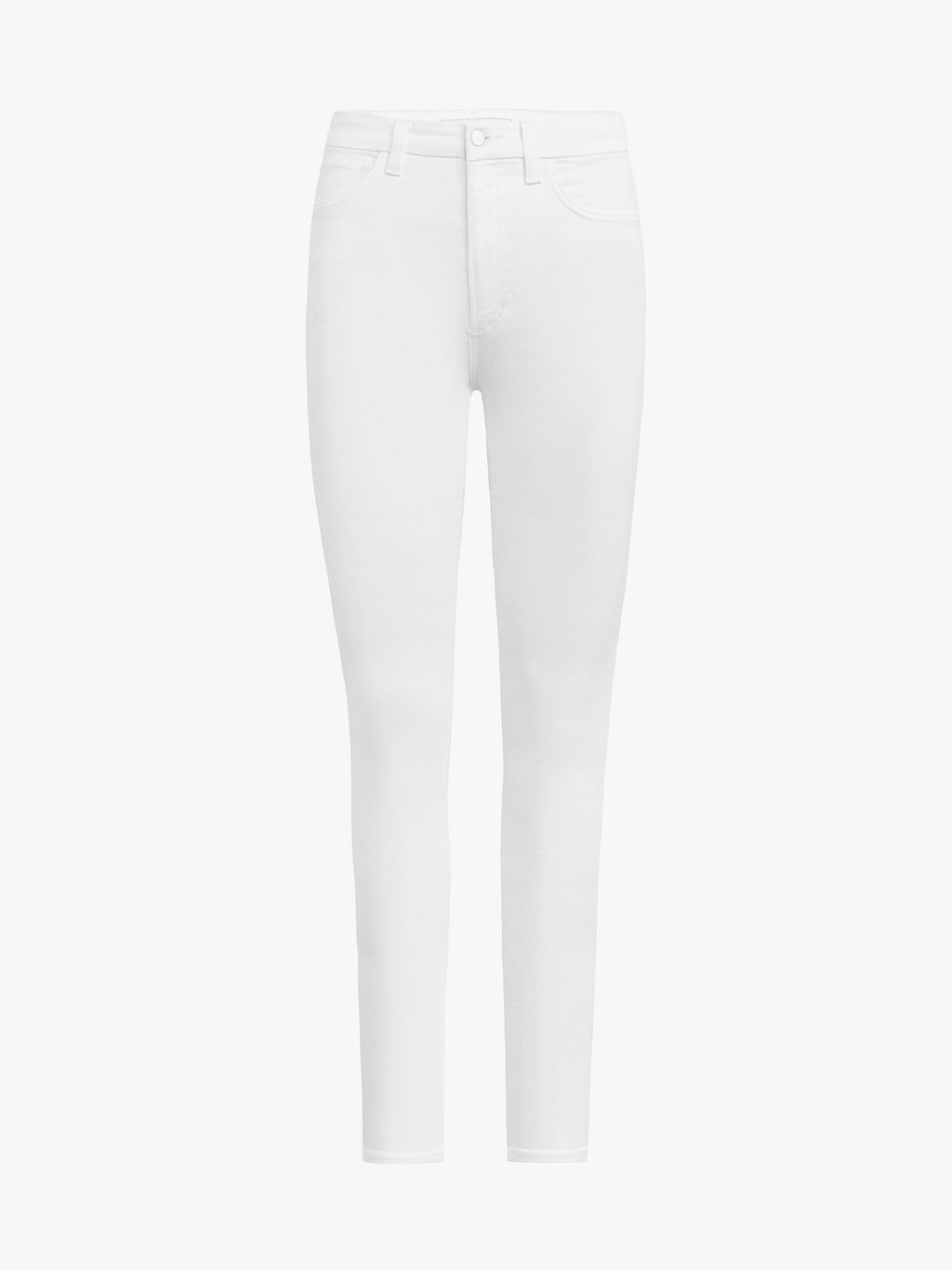 White High Rise Skinny Jeans P662
