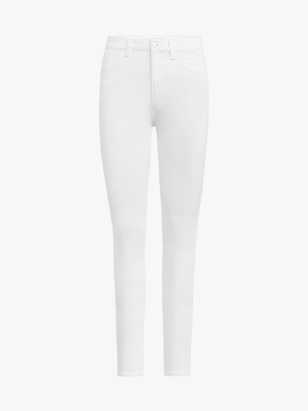 White High Rise Skinny Jeans P662