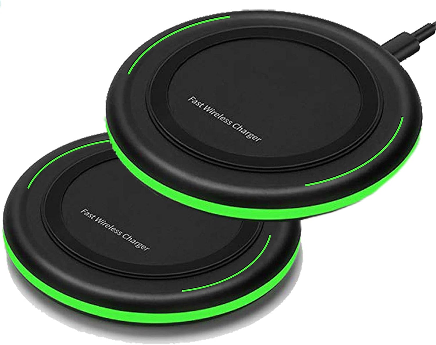 Wireless Charging Station Pad, 15W Max, Qi, Pack of 2 O78058