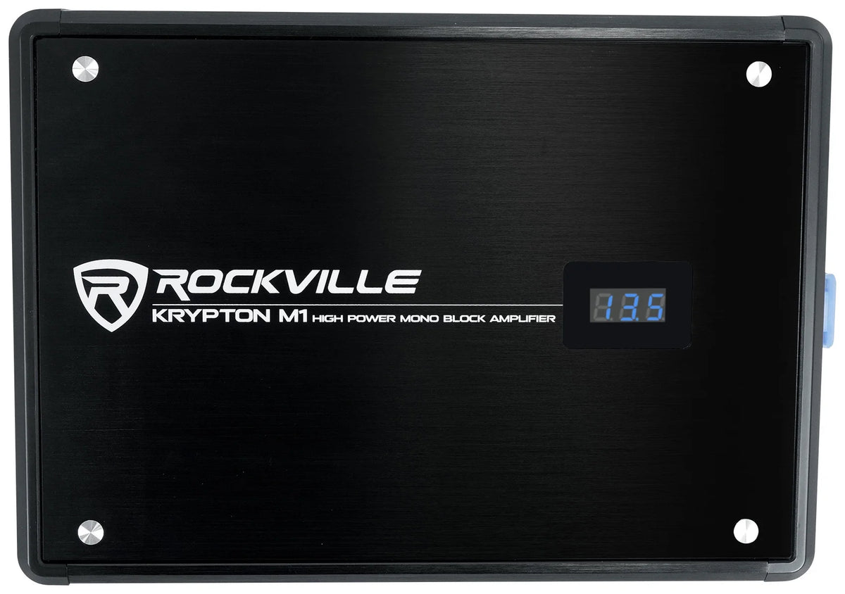 12" 1500 Watt Subwoofers Mono Amplifier Sealed Sub Box C89041