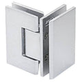 Satin Chrome 90 Degree Glass-to-Glass Hinge R182622