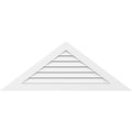42x22W x 17-1/2x22H Triangle Surface Mount PVC Gable Vent O51310