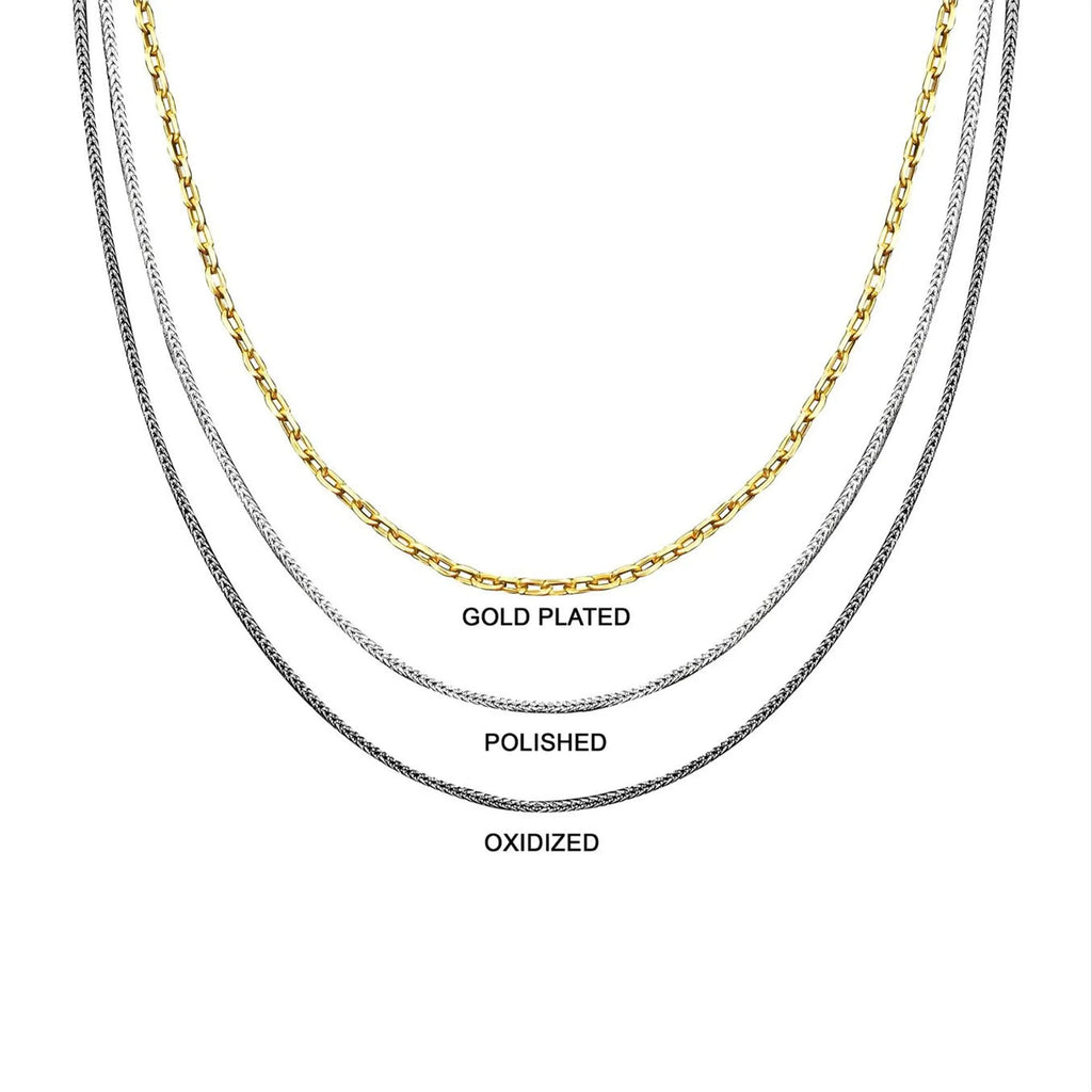 Silver Skull Zodiac Necklace A221692