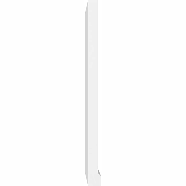 PVC Gable Vent with Brickmould A263542