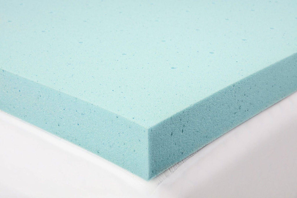 3.5 lb. Density 3-Inch Gel Memory Foam Cal King Mattress Topper with Removable Cover C360316