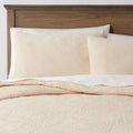 Natural Matelasse Medallion Duvet Cover & Sham Set C7201
