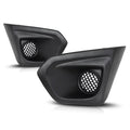 Black OE Replacement Front Bumper Fog Light Bezel Cover G274