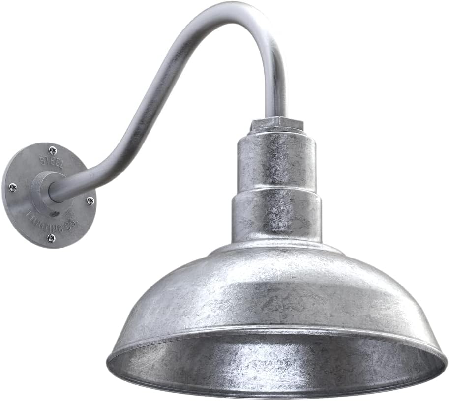 Galvanized Outdoor Wall Mounted Barn Light A150