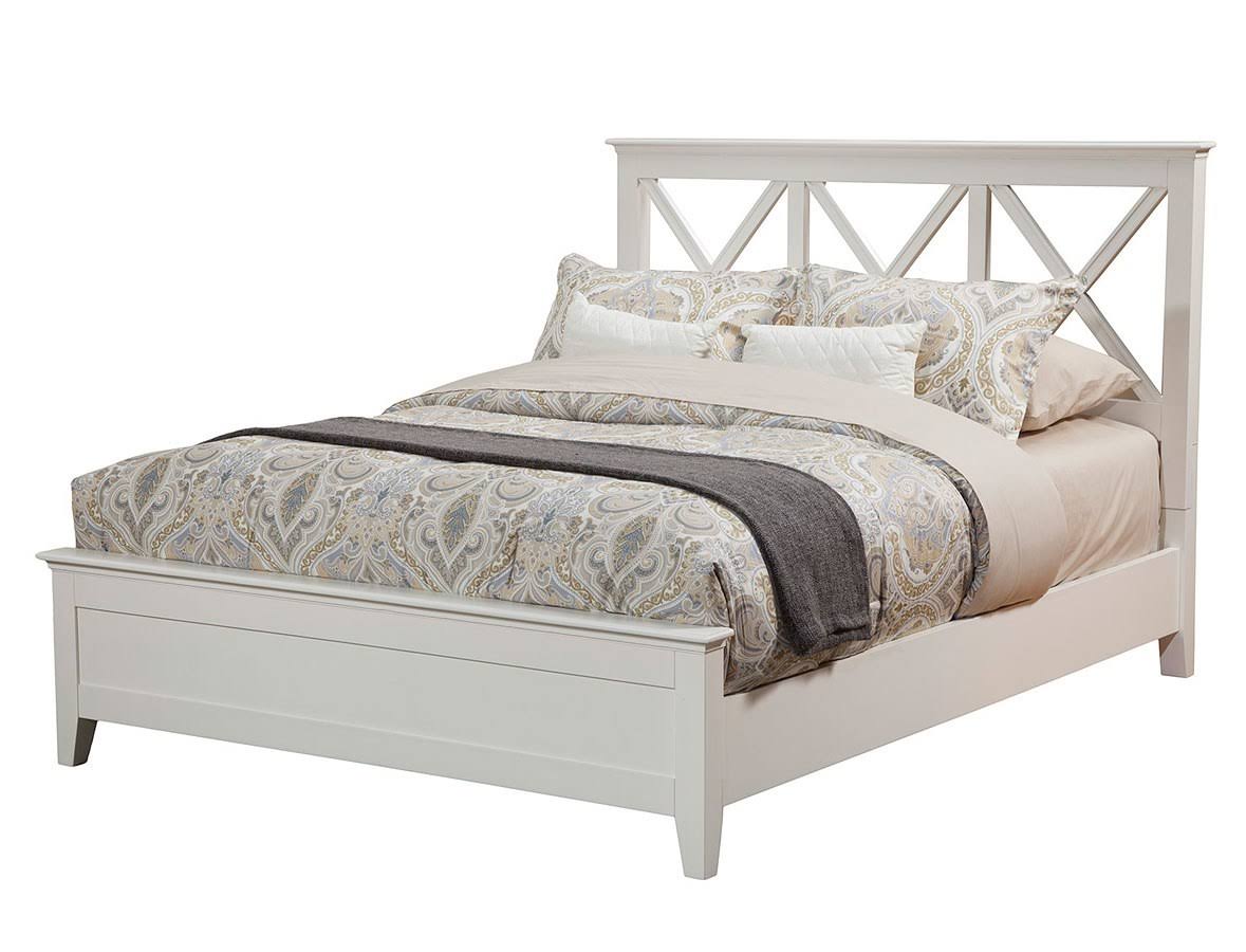 White California King Headboard V29268