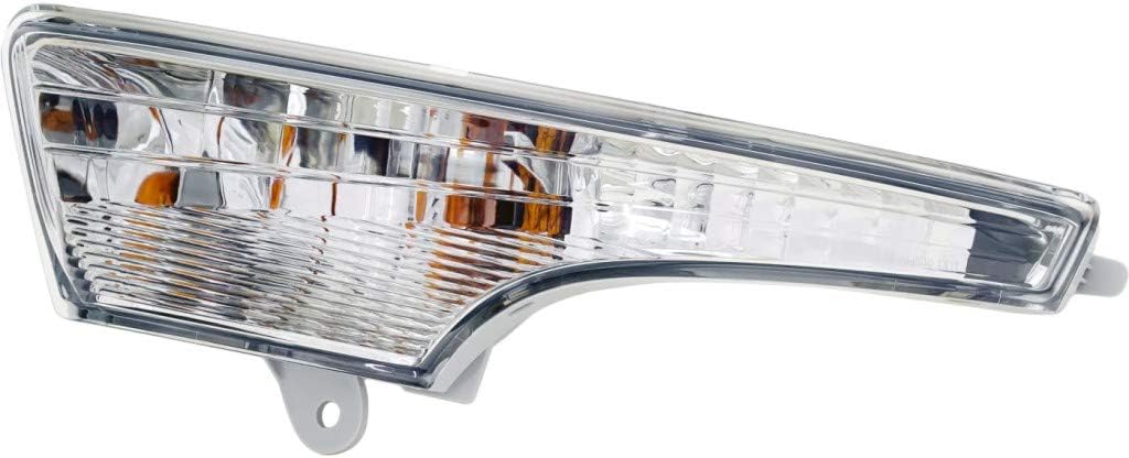 Driver Side Turn Signal Light for Nissan Altima 2013-2018 Sedan, Clear Lens, Pack of 2 O423563