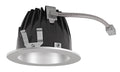 LED Trim Mod4 Round 80Deg 35K 80CRI Matte Cone Silver Ring P661