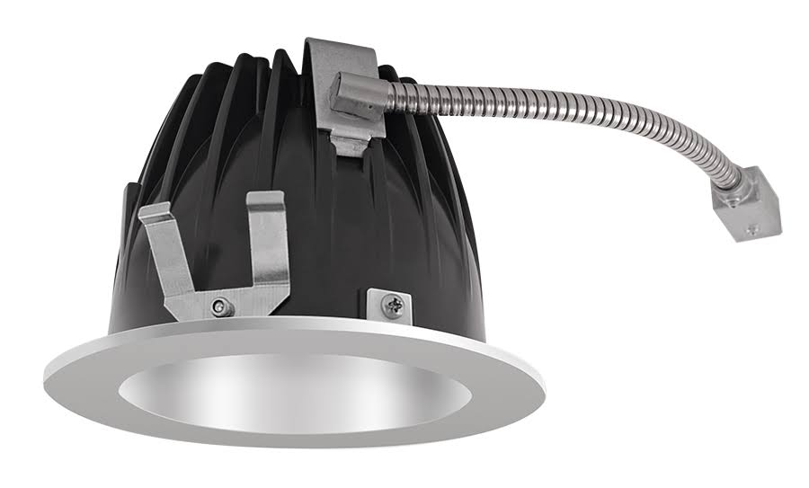 LED Trim Mod4 Round 80Deg 35K 80CRI Matte Cone Silver Ring P661